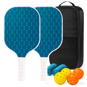 Juego de raquetas de Pickleball con palas, bolsa de bolas y accesorios para deportes al aire libre, uso para adultos, diseño antideslizante - Product Image 2