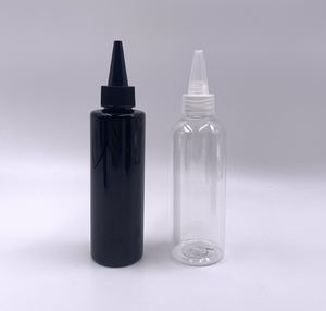 Bouteille en plastique à presser de 30 ml, 50 ml, 60 ml, 80 ml, 100 ml avec bouchon à vis, bouteille pour sauce, huile d'olive avec bouchon à presser - Product Image 1