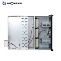 Boîtier de serveur 4U 4GPU pour l'informatique, serveur d'apprentissage profond, prend en charge les cartes mères 12 x 13 pouces, RPSU, boîtier IA