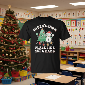 มีที่ไหนที่จะดีไปกว่าเสื้อยืดครูคริสต์มาสชั้นประถมศึกษาปีที่ 1 ได้เลย - Product Image 3