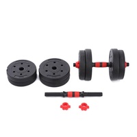 Ensemble d'haltères réglables de haute qualité pour hommes 15kg Haltères de fitness à domicile
