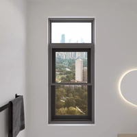 Ventana de Aluminio para Techo, Claraboya de Aluminio para Casas, Ventana Corredera de Vidrio, Arco Doble, Insonorizada, Ventanas para Casa