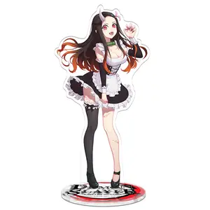 20cm yüksek kaliteli 7 tasarım Anime iblis avcısı Kimetsu. no. yaiba karakterler modern stil akrilik 3D baskı aksiyon figürü