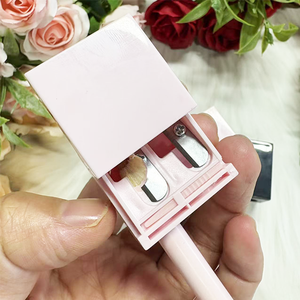 <span class=keywords><strong>Taille</strong></span>-<span class=keywords><strong>crayon</strong></span> double trou pour <span class=keywords><strong>maquillage</strong></span>, logo personnalisé, outil cosmétique haut de gamme - Product Image 6