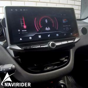 Écran Android Qled de 10,88 pouces pour Peugeot 208 2008 2012 - 2018 Autoradio Lecteur multimédia GPS Stéréo Carplay Navigation - Product Image 1