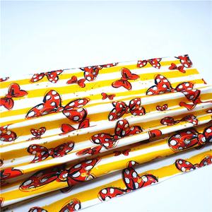 Tissu sergé imprimé personnalisé en coton peigné 100 % écologique à séchage rapide, motif mignon mangue, pour chemises et robes de filles et de garçons - Product Image 6