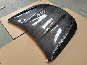 Couvercle de capot de voiture de style supérieur pour Mercedes Bens AMG GT50 GT53 GT63 capot moteur en fibre de carbone forgé à sec - Product Image 6