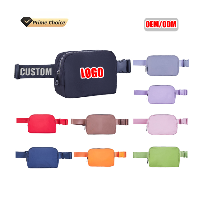 Женская нейлоновая поясная сумка