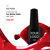 Vernis à ongles semi-permanent UV LED en gel, marque privée OEM ODM, plus de 3000 couleurs, logo personnalisé, flacon DIY, non toxique, écologique