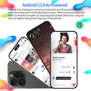 ราคาสุดคุ้ม I15 ProMAX สมาร์ทโฟนออลอินวัน 16+1T หลายสีให้เลือก โทรศัพท์มือถือปลดล็อค โทรศัพท์เกมมิ่งของแท้ - Product Image 1