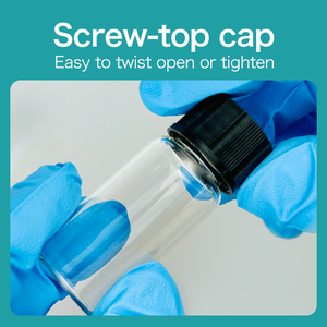 Steema 1,5ml Borosilikat-Röhrchen aus Glas mit Schraubverschluss, klare Probenfläschchen, OEM für Laboranwendungen - Product Image 5