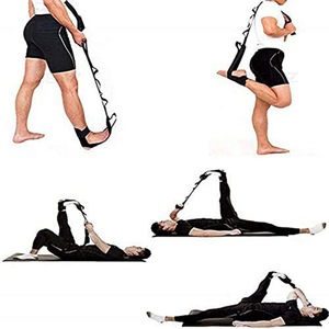 Ceinture de yoga OEM noire, version améliorée, pour le fitness et le remodelage corporel - Product Image 2