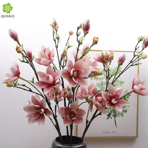 ดอกแมกโนเลียประดิษฐ์ Xiaowangchun รุ่น B1076 ดอกไม้จำลองคุณภาพสูงสำหรับตกแต่งภายในบ้าน ของตกแต่งบ้าน อุปกรณ์ประกอบฉากฤดูใบไม้ผลิ - Product Image 5