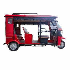 Triciclo de Gasolina de Tres Ruedas para Adultos, Económico y en Oferta, con Carrocería Abierta y Cerrada - Product Image 3