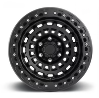 Rines de Aleación Forjados HZH Todoterreno, Negro Mate, Diseño de Malla Profunda, 4x4, 17-20 Pulgadas, Compatibles con Jeep Wrangler, Hilux Pickup y SUV