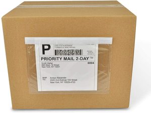 Danh Sách Đóng Gói Phong Bì 115*140 Mm Rõ Ràng Tự Dính Hàng Đầu Tải Túi Chống Nước Cho Hóa Đơn Đóng Gói Trượt Nhãn Vận Chuyển - Product Image 3