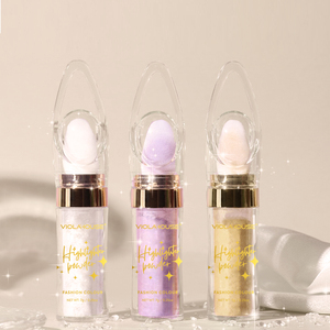 Body Glitter Highlighter Powder Maquillaje por mayor Private Label Custom 6 Color polvo de hadas Maquillaje suelto Highlighter - Product Image 6