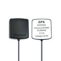 Antena Helix GNSS Multi-Constelación de Alta Ganancia JS-HAS37 con Protección IP65 RHCP para Navegación Automotriz y Gestión de Flotas