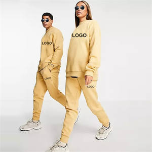 Oem 2022 Nieuwe Collectie Hoge Kwaliteit Oversized Sweatsuit Hoodies En Joggers Sets Custom Logo Unisex Katoenen Trainingspak - Product Image 5