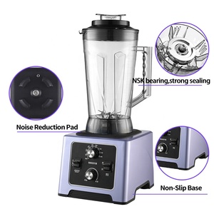 Licuadora Comercial de Alta Velocidad con Certificación CE, Licuadora Potente para Restaurante, Cafetería, Bar, Licuadora Comercial para Smoothies con Certificación CE - Product Image 3