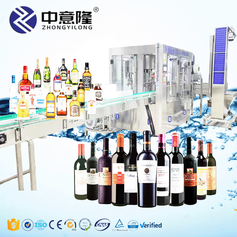AToZ Automatic Liquid Filling Machine Line