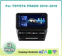 Système de navigation GPS Android pour voiture Krando, lecteur DVD pour Toyota Prado 2010-2020, tablette Android, navigation GPS avec carte Igo, DSP