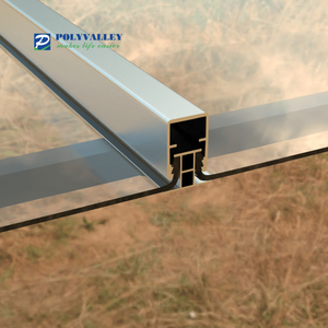 स्पष्ट प्लास्टिक UV अवरुद्ध यू-लॉक पॉलीकार्बोनेट शीट ठोस खोखले प्लास्टिक शीट ठोस यू आकार pvc शीट - Product Image 4