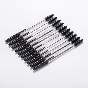 Classic Simple Plastic Ball Pen Set Promotional <b>Writing</b> Width 1.0mm - Product Image 1