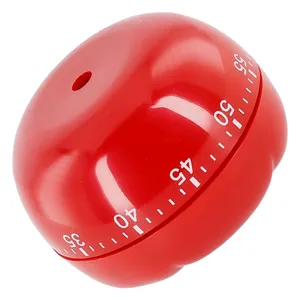 Minuteur de cuisine mécanique en forme de tomate, mignon, avec fonction de rappel et alarme, accessoire de cuisine - Product Image 5