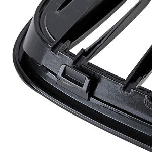 Parachoques delantero parrilla para BMW serie 5 2017-2019 M5 G30 G31 520i 530i 540i ABS 2-listón negro brillante frente riñón rejilla - Product Image 5