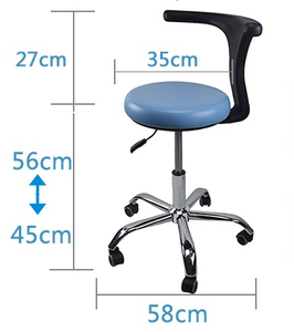 Sgabello dentale ospedale <span class=keywords><strong>mobili</strong></span> laboratorio sgabello clinica <span class=keywords><strong>dentista</strong></span> sedia medico infermiere sgabello oftalmico - Product Image 5