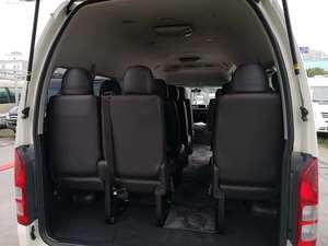 Usado 2018 para Toyota Hiace Mini Bus 13 plazas Coahces Minivan Autobuses de <span class=keywords><strong>segunda</strong></span> <span class=keywords><strong>mano</strong></span> a la venta Tipo de combustible de gasolina - Product Image 4
