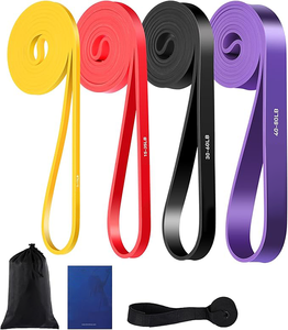 Bandas de Resistencia para Ejercicio, de Látex y Goma, para Yoga, Fitness y Musculación, Tamaños <span class=keywords><strong>S</strong></span>/M/L (13'/15'/17'cm), Personalizables, Precio de Fábrica al por Mayor en China - Product Image 1