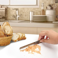 Grattoir à miettes de pain en acier inoxydable pour restaurant, outil de nettoyage de table de cuisine, grattoir à miettes fines