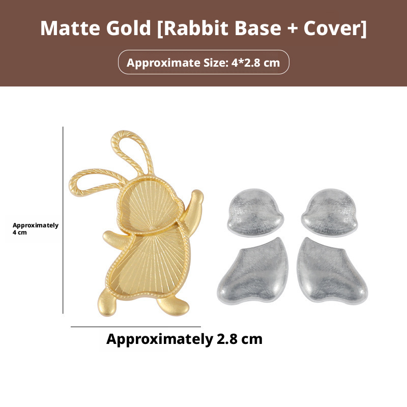 Dumb Gold [Little Rabbit] Bottom Embryo+Double sided Cover