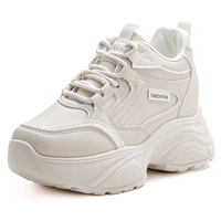 Chaussures décontractées polyvalentes à semelles épaisses, chaussures décontractées tendance pour l'extérieur, vente directe d'usine OEM, vente en gros