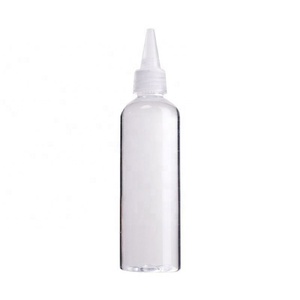Botella de Plástico Transparente Vacía de 100ml, 150ml, 200ml para Aceite Capilar con Aplicador de Presión y Tapa Dosificadora de Rosca - Product Image 2