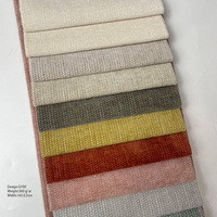 Haut de gamme sur mesure rideau Chenille tissu épais Hometextile canapé tissu 100% polyester matériau artificiel tissu