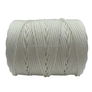 Hoge Kwaliteit Nylon (Polyamides) 8 Strengen Solide Gevlochten Touw Nylon Verpakking Touw Van Spool