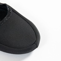 Pantoufles en coton pliables portables chaussures de voyage d'intérieur silencieuses pour hommes et femmes pour l'hiver printemps emballé chaussure à bout fermé