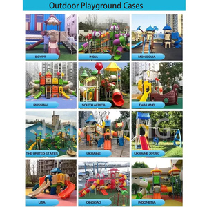 Equipo de Juegos Grande para Patio Infantil, Tobogán de Plástico, para Gatear y Escalar, para Guardería, Jardín de Infancia, Iglesia, Hogar, Exterior, con Certificación ROHS - Product Image 5