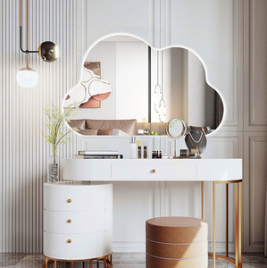 Winer M & G 5Mm Không Thường Xuyên Sáng Tạo Đám Mây LED Gương Bảng Trang Điểm Gương Kích Thước Nhỏ Phòng Tắm Gương - Product Image 6
