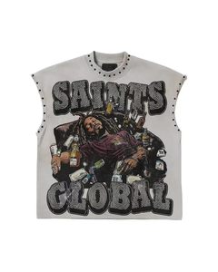 OEM Custom 100% Cotton 320GSM Heavyweight Tee Vintage Acid Wash <strong>Gothic</strong> Screen PrintMOvszed <strong>T</strong> <strong>Shirt</strong> - Product Image 4