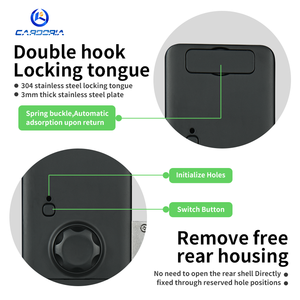 तुया वाई-फाई 3 डी फेस रिकग्निशन स्मार्ट ऑफिस ग्लास डोर संयोजन लॉक सिंगल डोर डबल डोर बिना ओपन एक्सेस कंट्रोल लॉक - Product Image 2