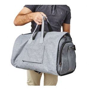 Échantillon gratuit : Fabricant de sacs à vêtements pliables réutilisables en Oxford avec logo personnalisé pour le voyage et le luxe - Product Image 5