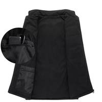 Gilet chauffant intelligent léger pour femmes avec fermeture éclair pour moto en plein air 4 zones plus chaudes coupe-vent caractéristique Patchwork motif