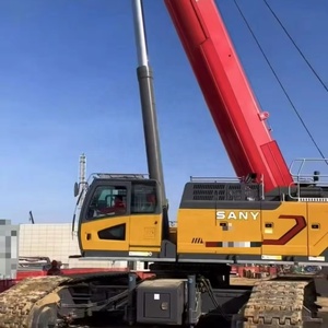 SANY marca 160Ton STB1600T6 grúa sobre orugas totalmente hidráulica usada China alta potencia calidad características Motor caja de cambios motor bomba núcleo - Product Image 1