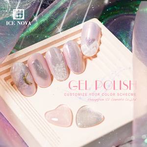 Vernis à ongles diamant <span class=keywords><strong>sirène</strong></span>, vente en gros d'usine, couleur tendance, paillettes, gel UV, haute qualité, professionnel, OEM, gel diamant pailleté - Product Image 2