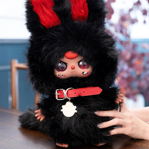 Auténtico bebé tres feliz doble reencarnación PVC muñecos de peluche serie juguete de moda Anime figuras coleccionables lindo regalo de cumpleaños - Product Image 5