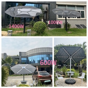 Panneaux solaires monocristallins Off Grid MPPT Sunflower 1KW, système d'alimentation complet au lithium-ion pour la maison avec montage au sol - Product Image 3